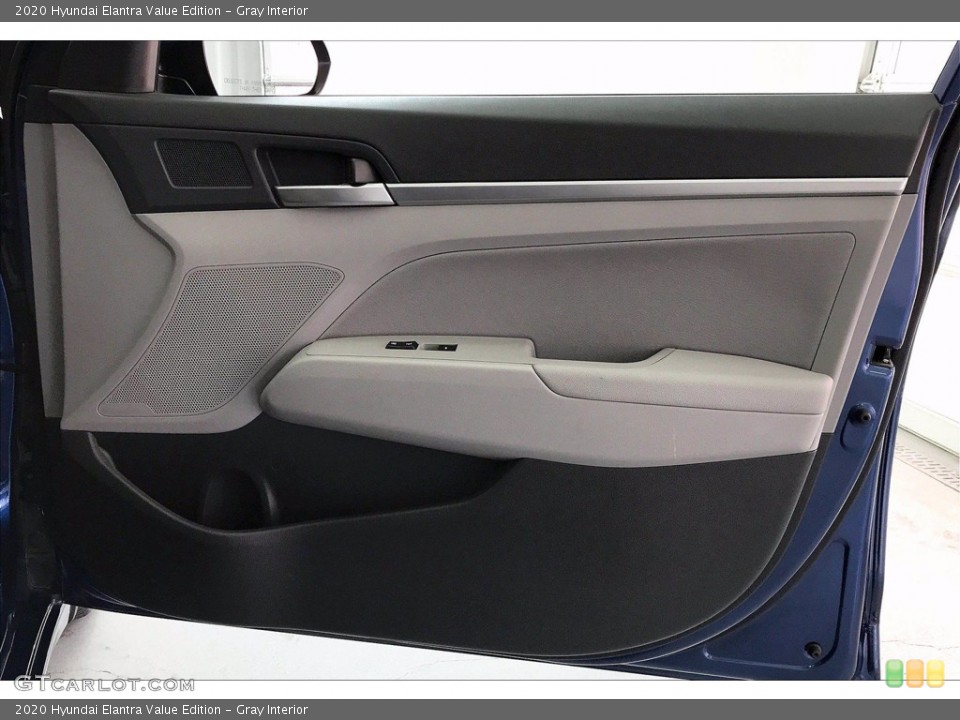 Gray Interior Door Panel for the 2020 Hyundai Elantra Value Edition #142022577