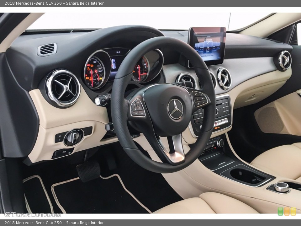 Sahara Beige Interior Prime Interior for the 2018 Mercedes-Benz GLA 250 #142025559