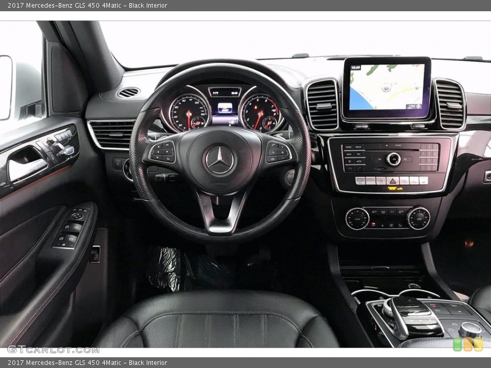 Black Interior Dashboard for the 2017 Mercedes-Benz GLS 450 4Matic #142025736