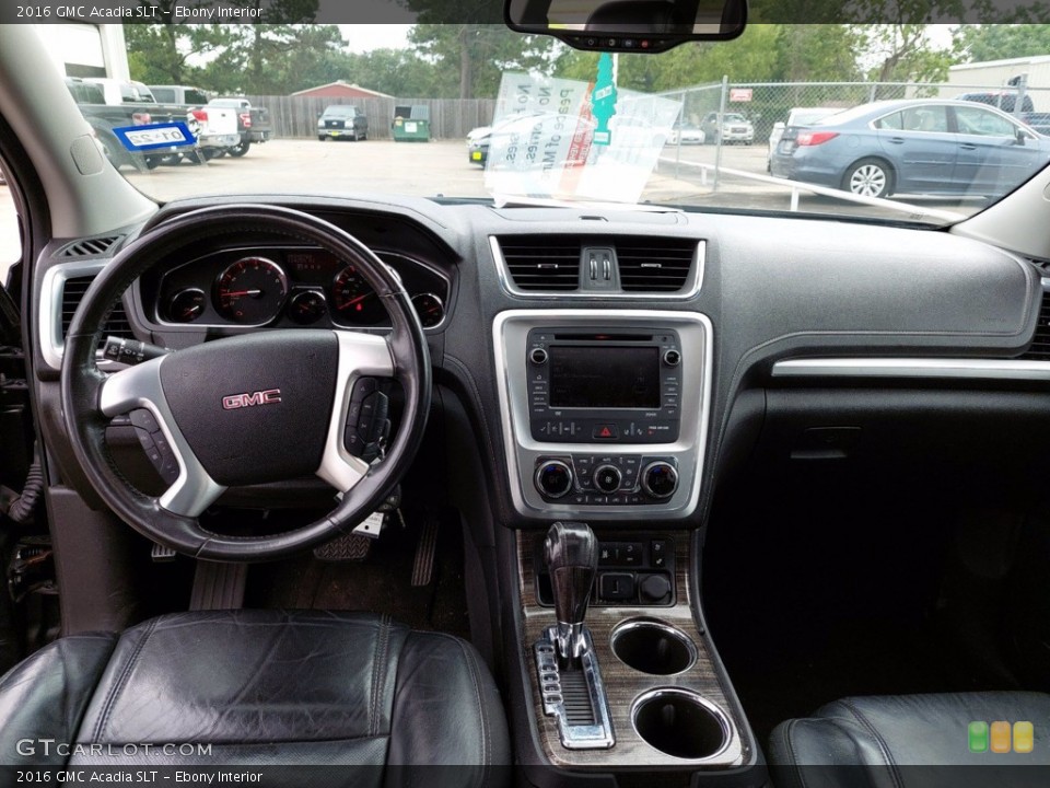 Ebony Interior Dashboard for the 2016 GMC Acadia SLT #142025961