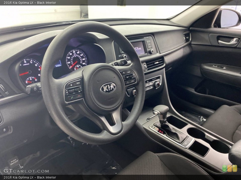 Black Interior Dashboard for the 2016 Kia Optima LX #142029769