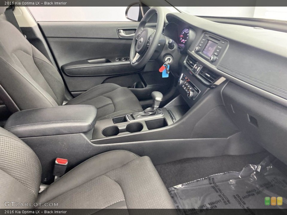 Black Interior Dashboard for the 2016 Kia Optima LX #142030147