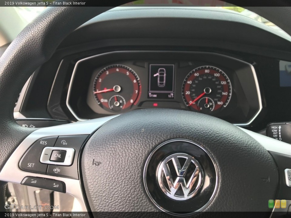 Titan Black Interior Gauges for the 2019 Volkswagen Jetta S #142031527