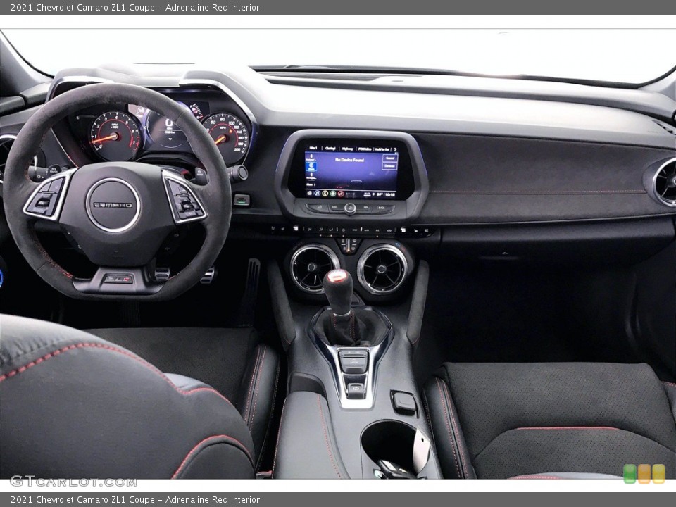 Adrenaline Red Interior Dashboard for the 2021 Chevrolet Camaro ZL1 Coupe #142031962