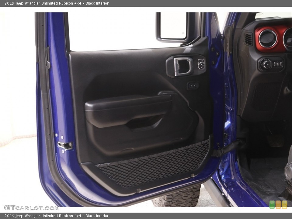 Black Interior Door Panel for the 2019 Jeep Wrangler Unlimited Rubicon 4x4 #142033219