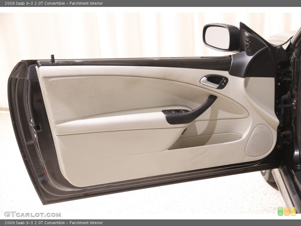 Parchment Interior Door Panel for the 2009 Saab 9-3 2.0T Convertible #142034917
