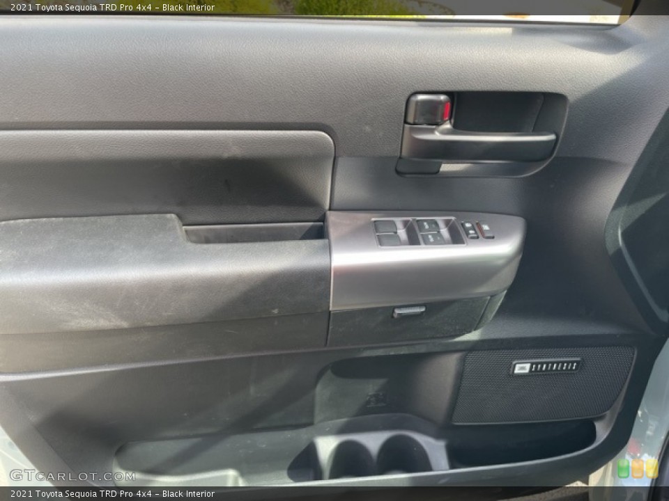 Black Interior Door Panel for the 2021 Toyota Sequoia TRD Pro 4x4 #142038451