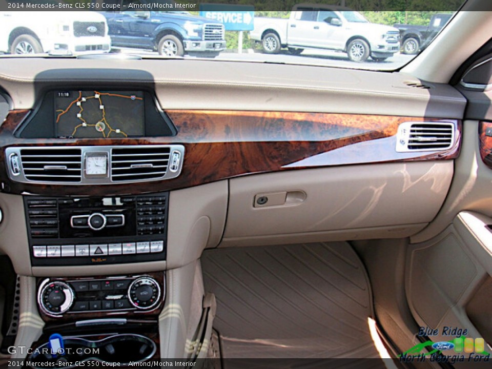 Almond/Mocha Interior Dashboard for the 2014 Mercedes-Benz CLS 550 Coupe #142040587