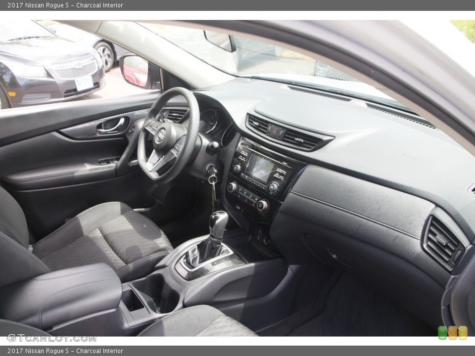 Charcoal Interior Dashboard for the 2017 Nissan Rogue S #142040590