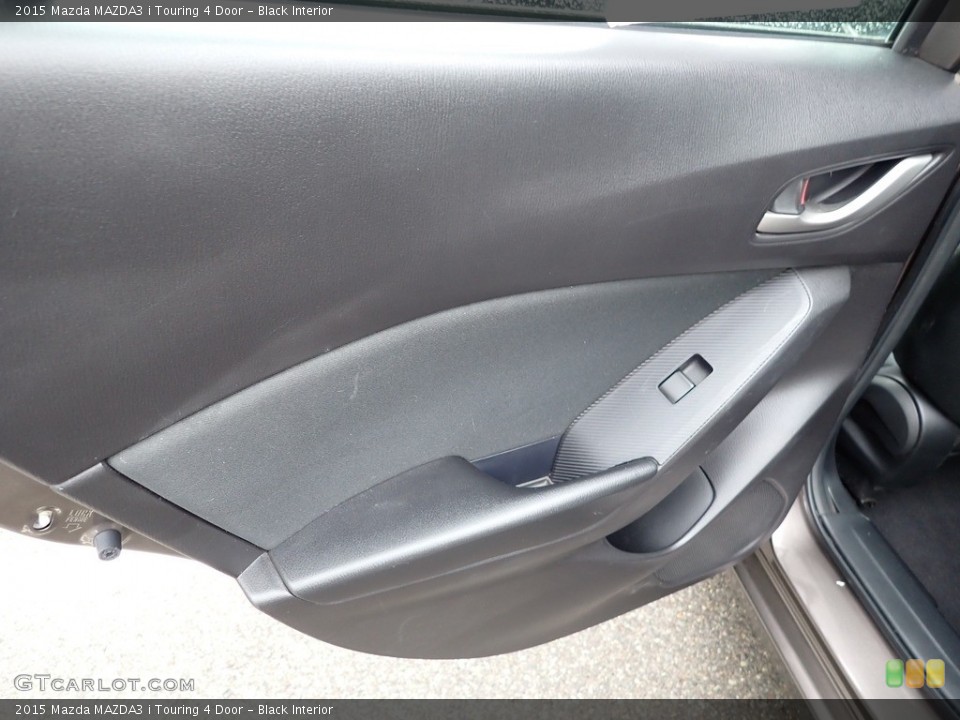 Black Interior Door Panel for the 2015 Mazda MAZDA3 i Touring 4 Door #142044685