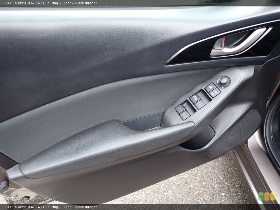 Black Interior Door Panel for the 2015 Mazda MAZDA3 i Touring 4 Door #142044708