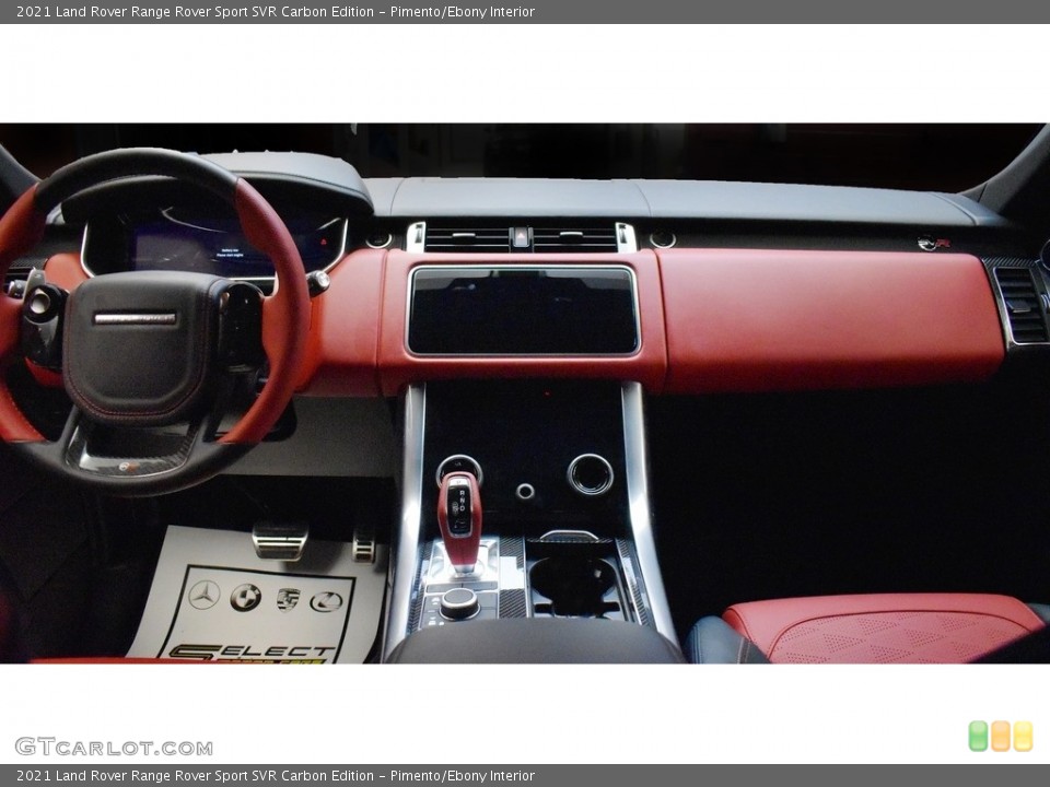 Pimento/Ebony Interior Dashboard for the 2021 Land Rover Range Rover Sport SVR Carbon Edition #142046677
