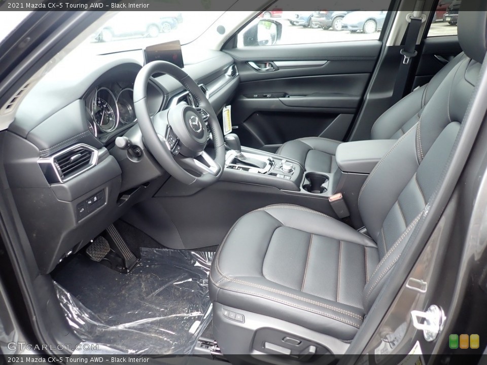 Black Interior Photo for the 2021 Mazda CX-5 Touring AWD #142046866