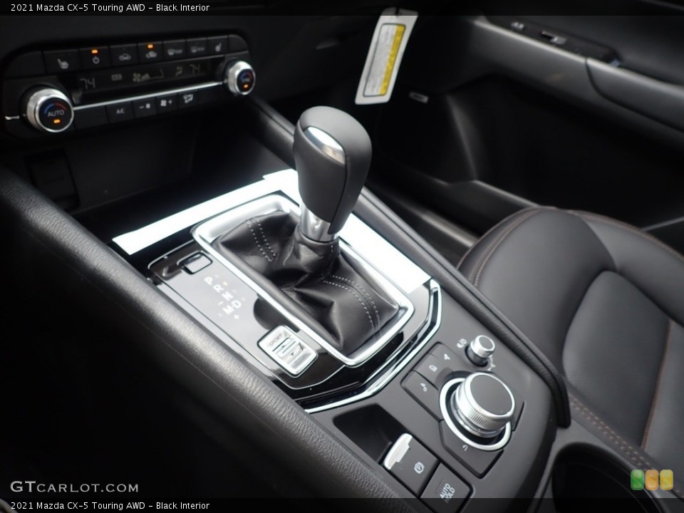 Black Interior Transmission for the 2021 Mazda CX-5 Touring AWD #142047022