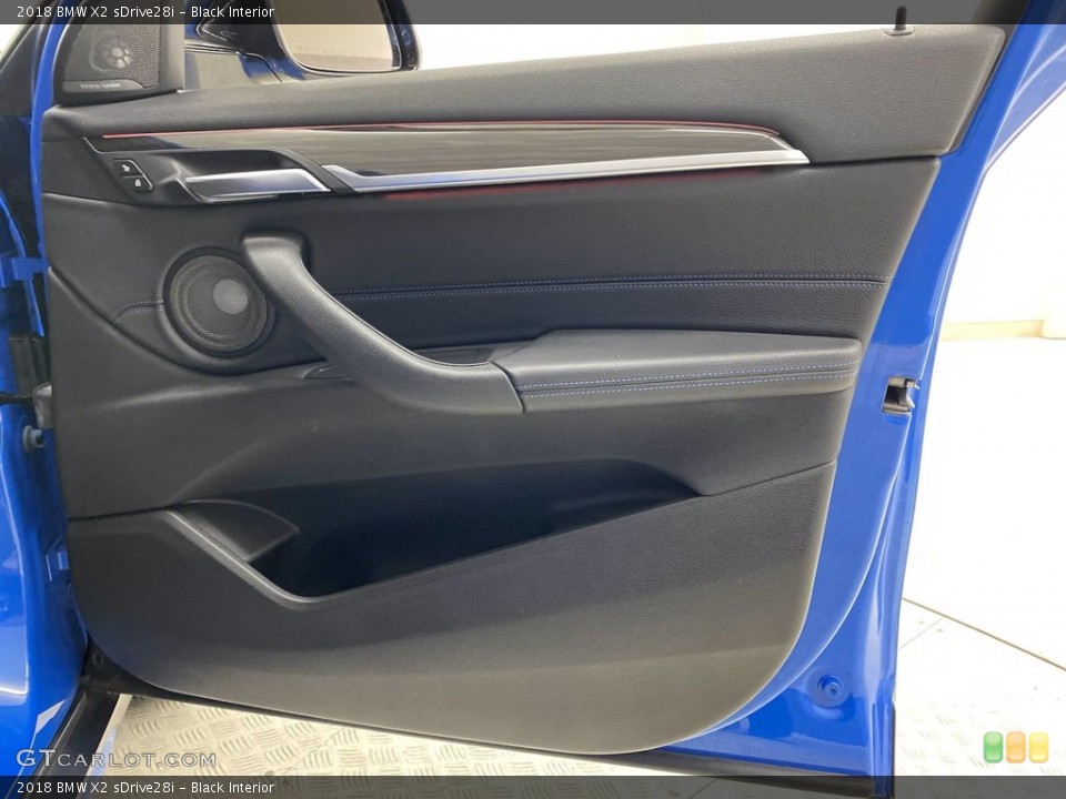 Black Interior Door Panel for the 2018 BMW X2 sDrive28i #142048090
