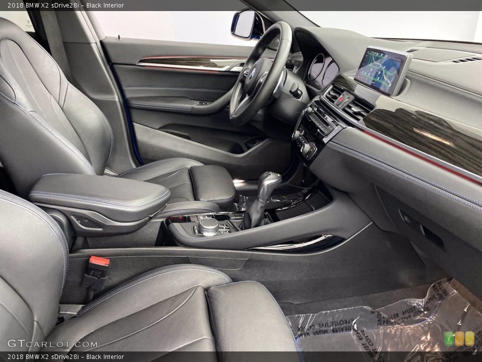 Black Interior Front Seat for the 2018 BMW X2 sDrive28i #142048111