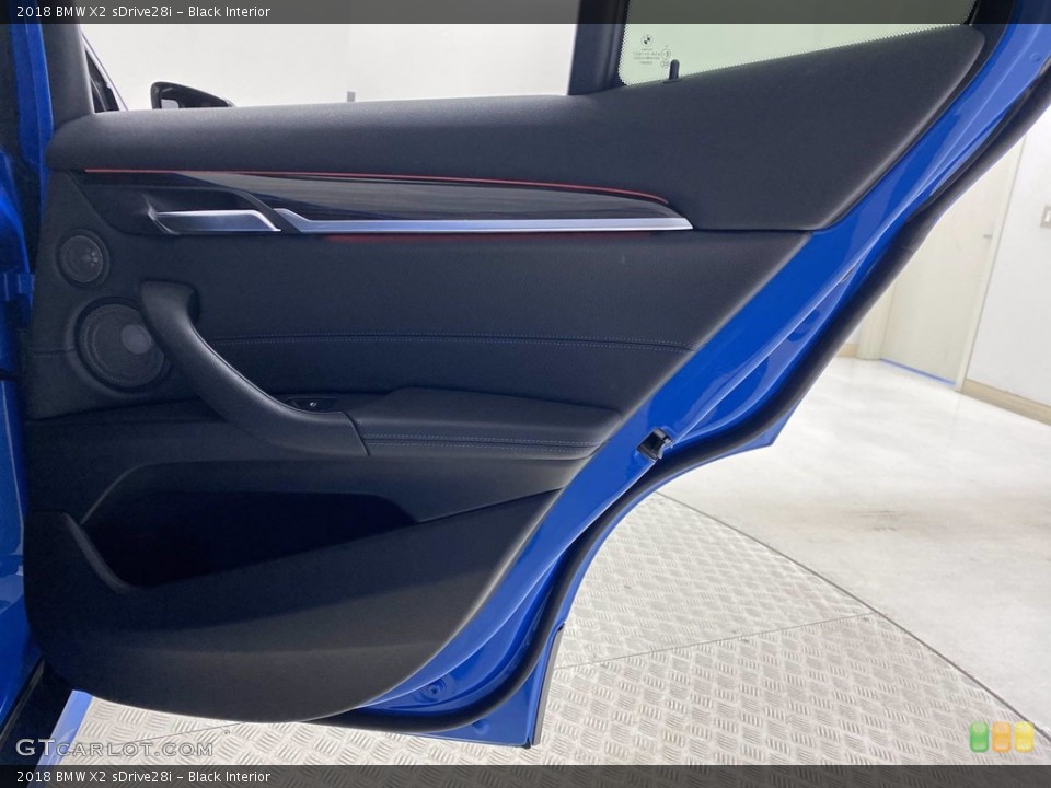 Black Interior Door Panel for the 2018 BMW X2 sDrive28i #142048165