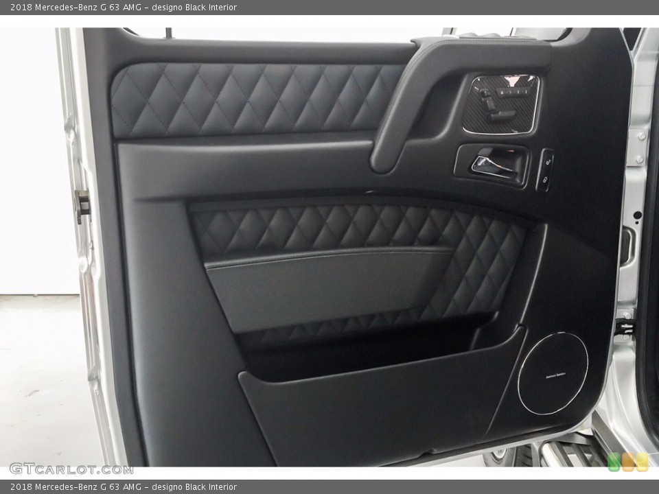 designo Black Interior Door Panel for the 2018 Mercedes-Benz G 63 AMG #142049539