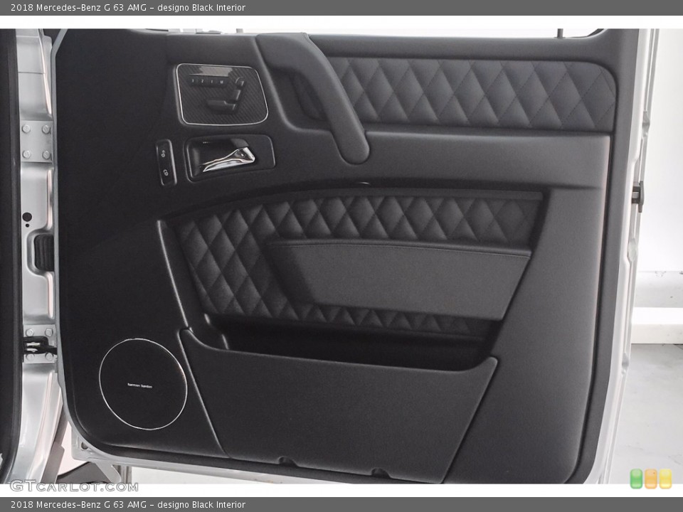 designo Black Interior Door Panel for the 2018 Mercedes-Benz G 63 AMG #142049605