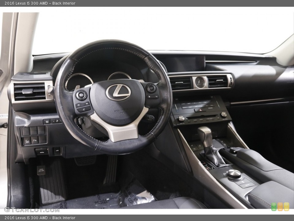 Black Interior Dashboard for the 2016 Lexus IS 300 AWD #142051730