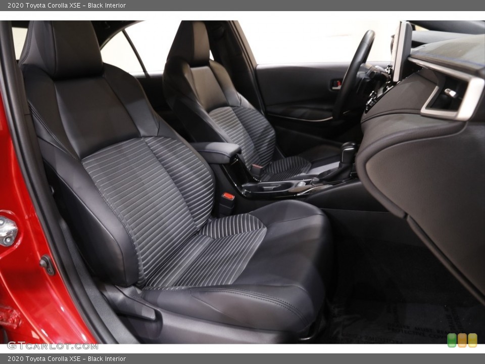 Black Interior Front Seat for the 2020 Toyota Corolla XSE #142051973