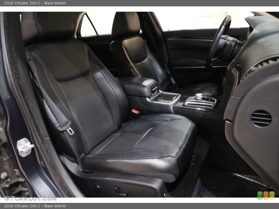 Black Interior Front Seat for the 2016 Chrysler 300 C #142054493