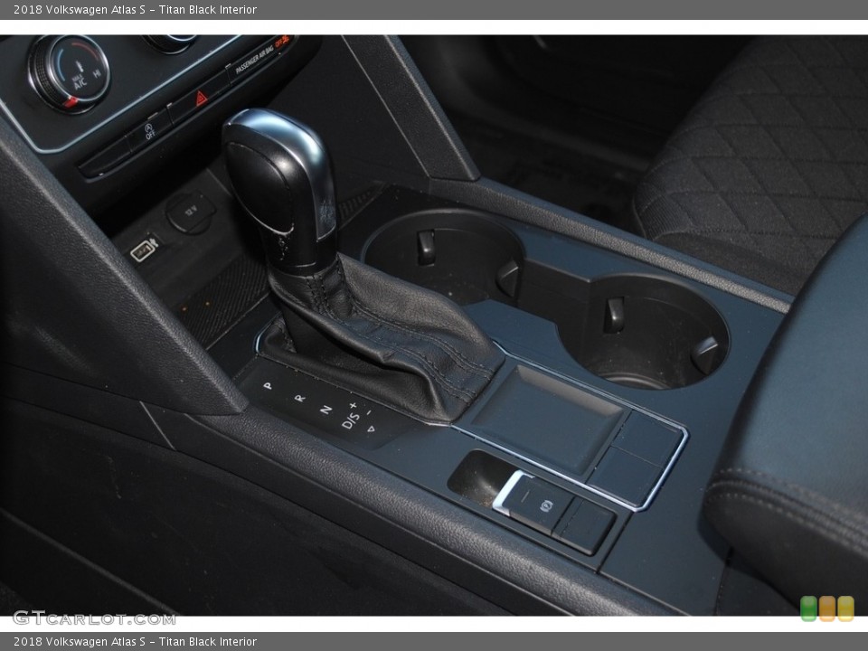 Titan Black Interior Transmission for the 2018 Volkswagen Atlas S #142055021