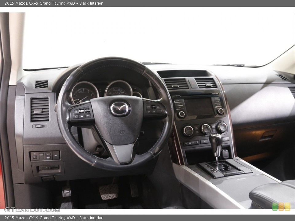 Black Interior Dashboard for the 2015 Mazda CX-9 Grand Touring AWD #142055159