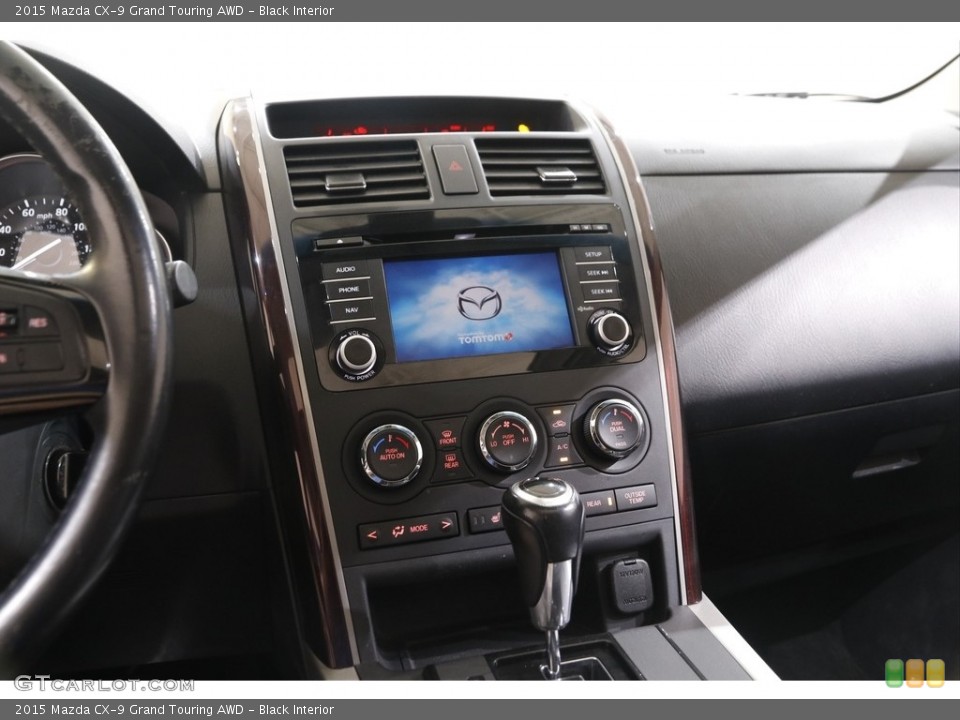 Black Interior Controls for the 2015 Mazda CX-9 Grand Touring AWD #142055228
