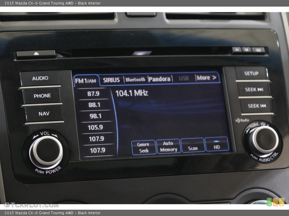 Black Interior Audio System for the 2015 Mazda CX-9 Grand Touring AWD #142055276