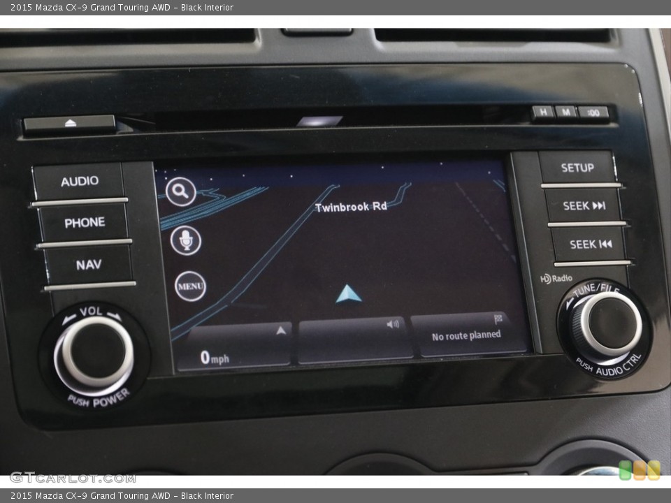 Black Interior Controls for the 2015 Mazda CX-9 Grand Touring AWD #142055321