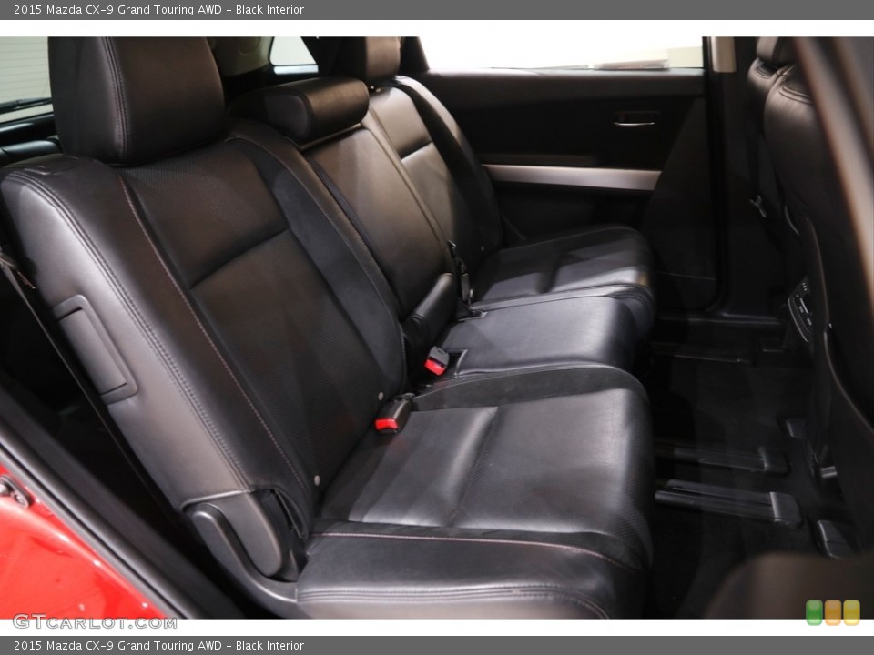 Black Interior Rear Seat for the 2015 Mazda CX-9 Grand Touring AWD #142055402