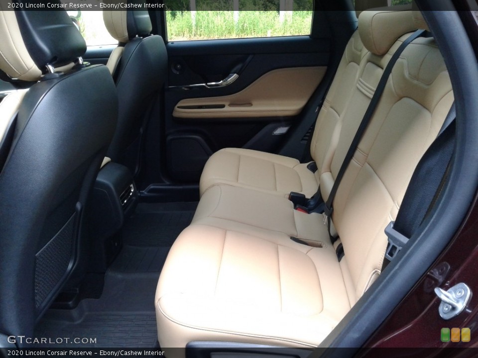 Ebony/Cashew Interior Rear Seat for the 2020 Lincoln Corsair Reserve #142058096