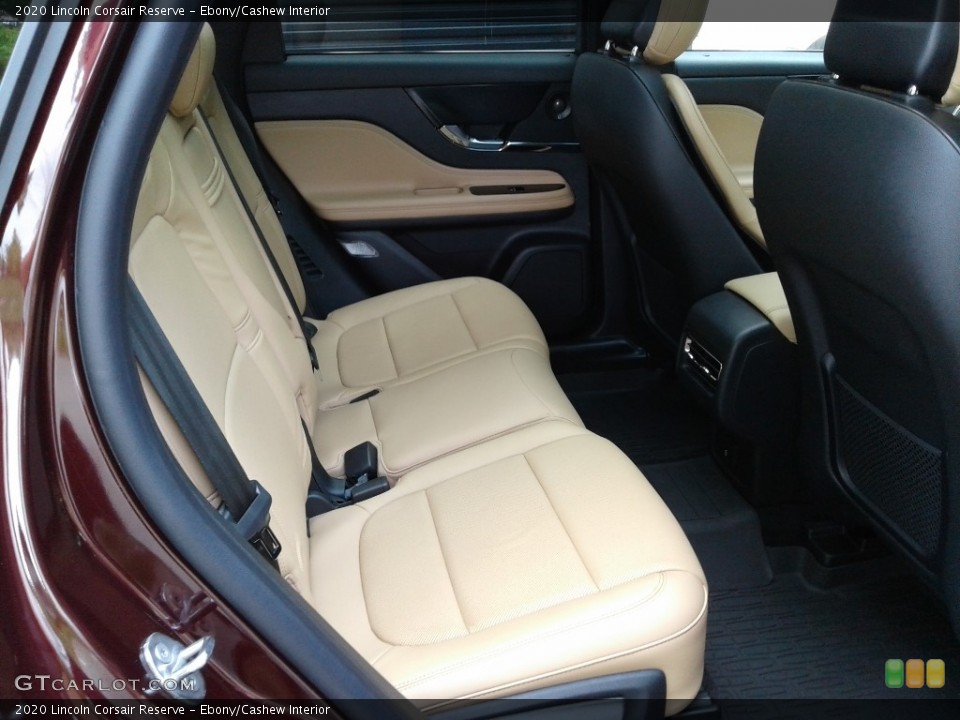 Ebony/Cashew Interior Rear Seat for the 2020 Lincoln Corsair Reserve #142058174