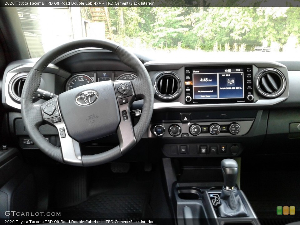 TRD Cement/Black Interior Dashboard for the 2020 Toyota Tacoma TRD Off Road Double Cab 4x4 #142060065