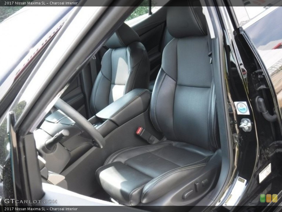 Charcoal 2017 Nissan Maxima Interiors