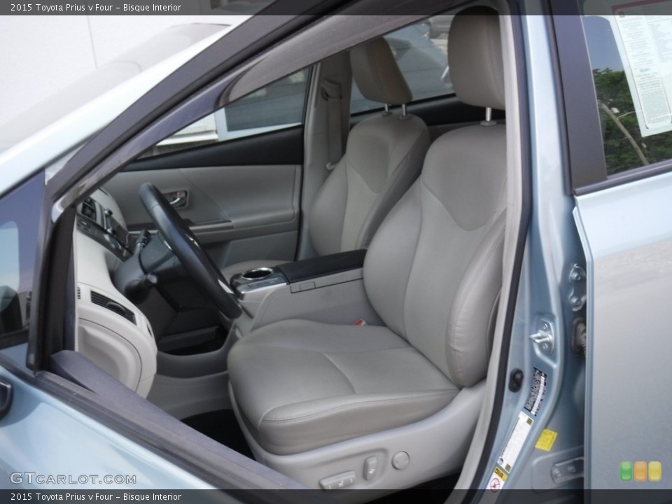 Bisque 2015 Toyota Prius v Interiors