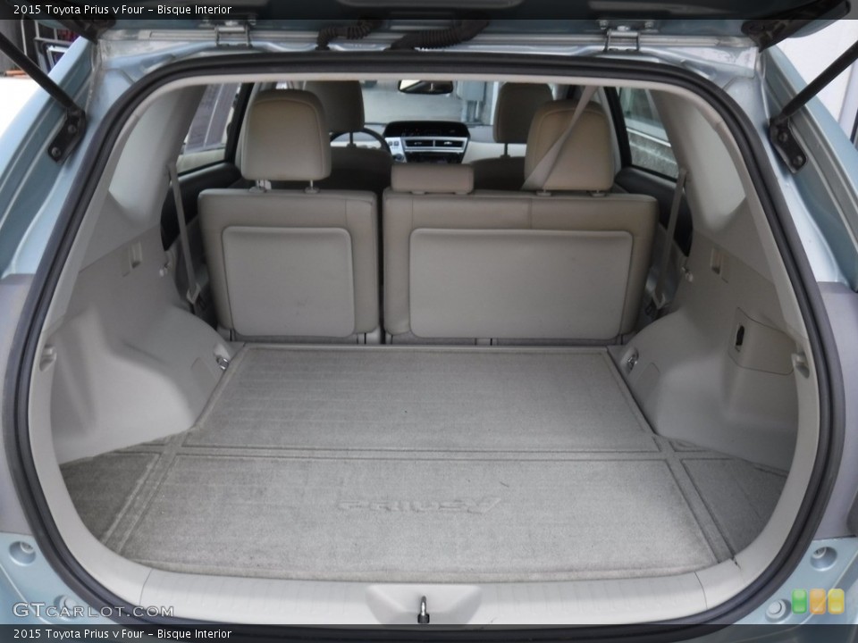 Bisque Interior Trunk for the 2015 Toyota Prius v Four #142062531