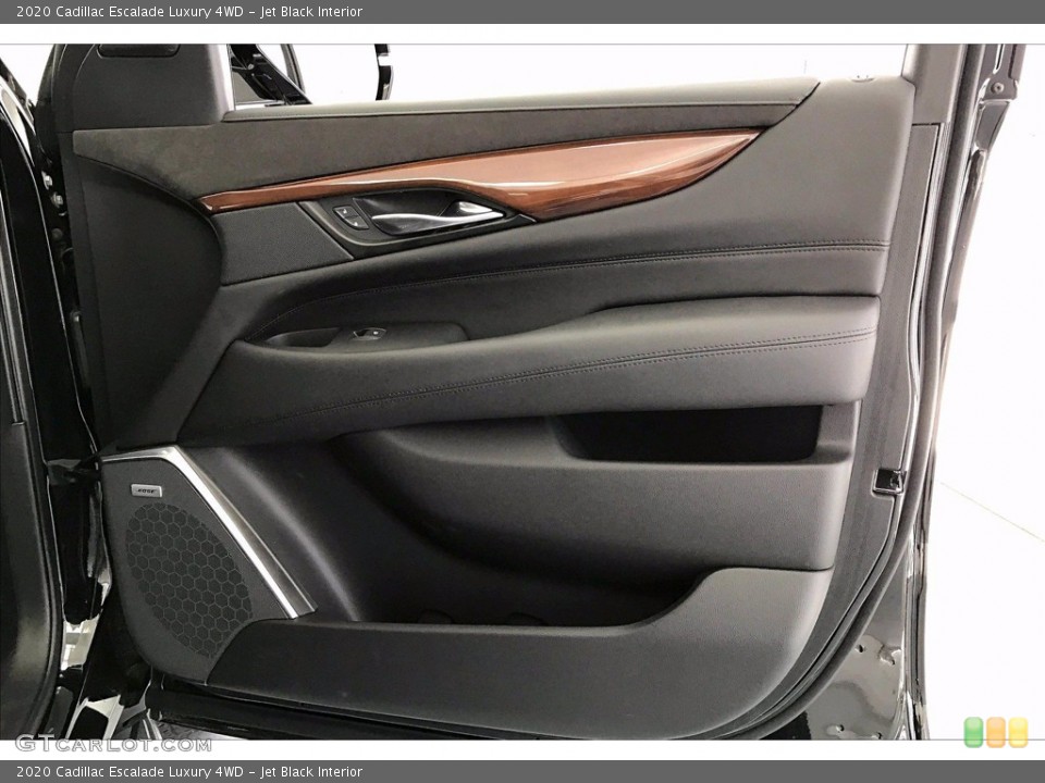 Jet Black Interior Door Panel for the 2020 Cadillac Escalade Luxury 4WD #142064406