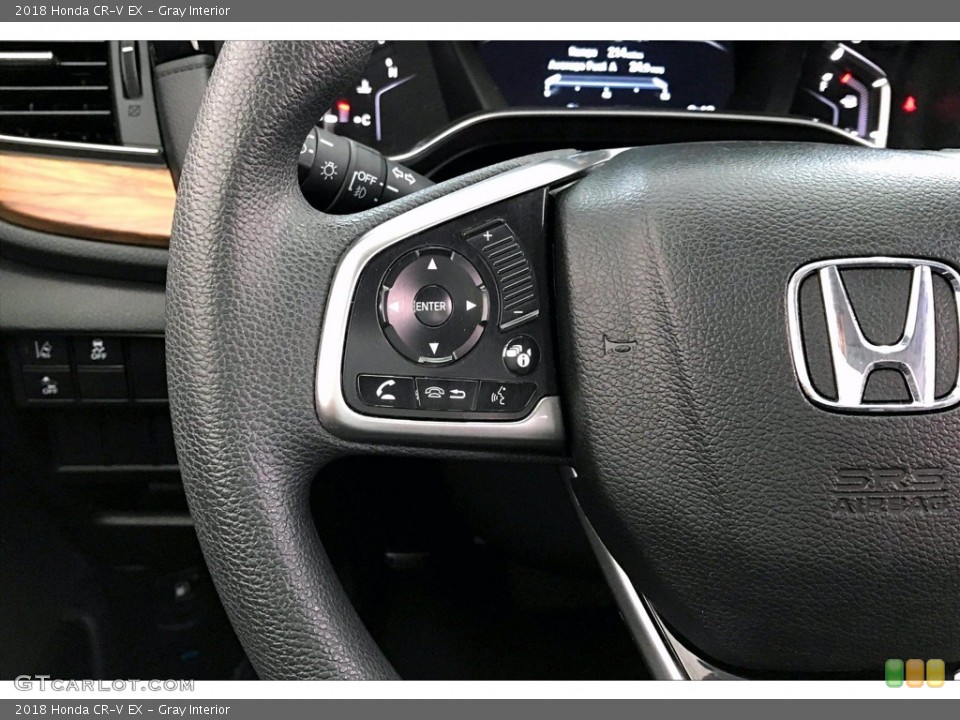 Gray Interior Controls for the 2018 Honda CR-V EX #142065255