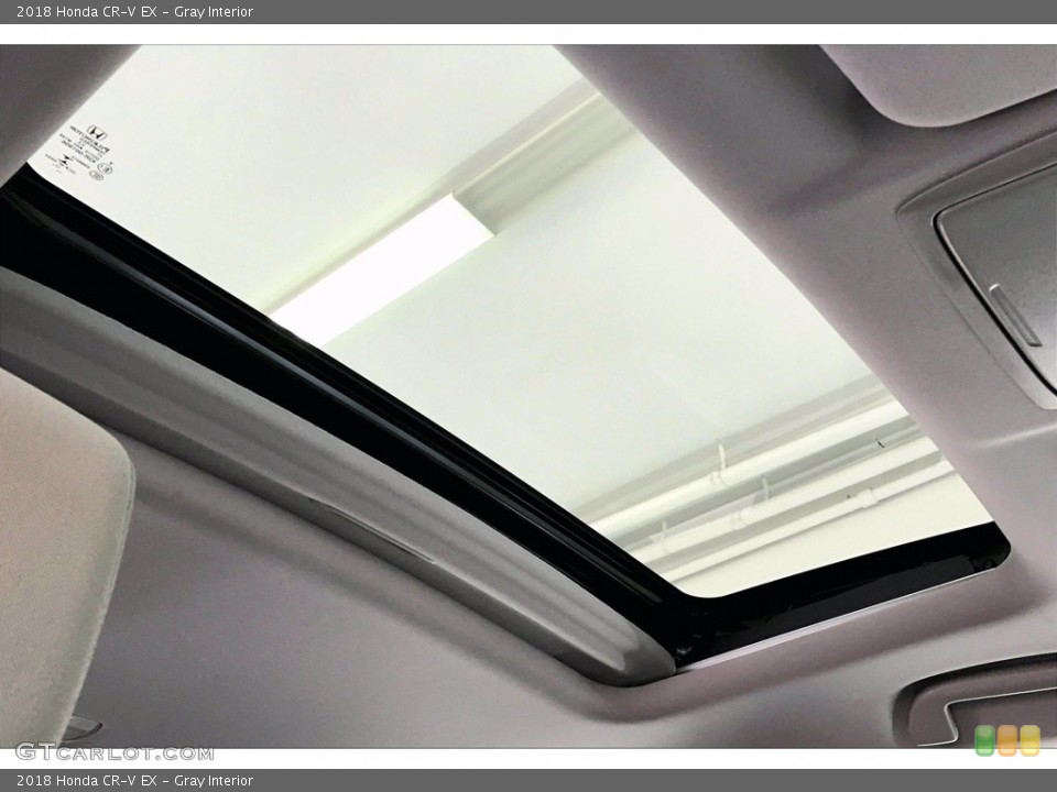 Gray Interior Sunroof for the 2018 Honda CR-V EX #142065291
