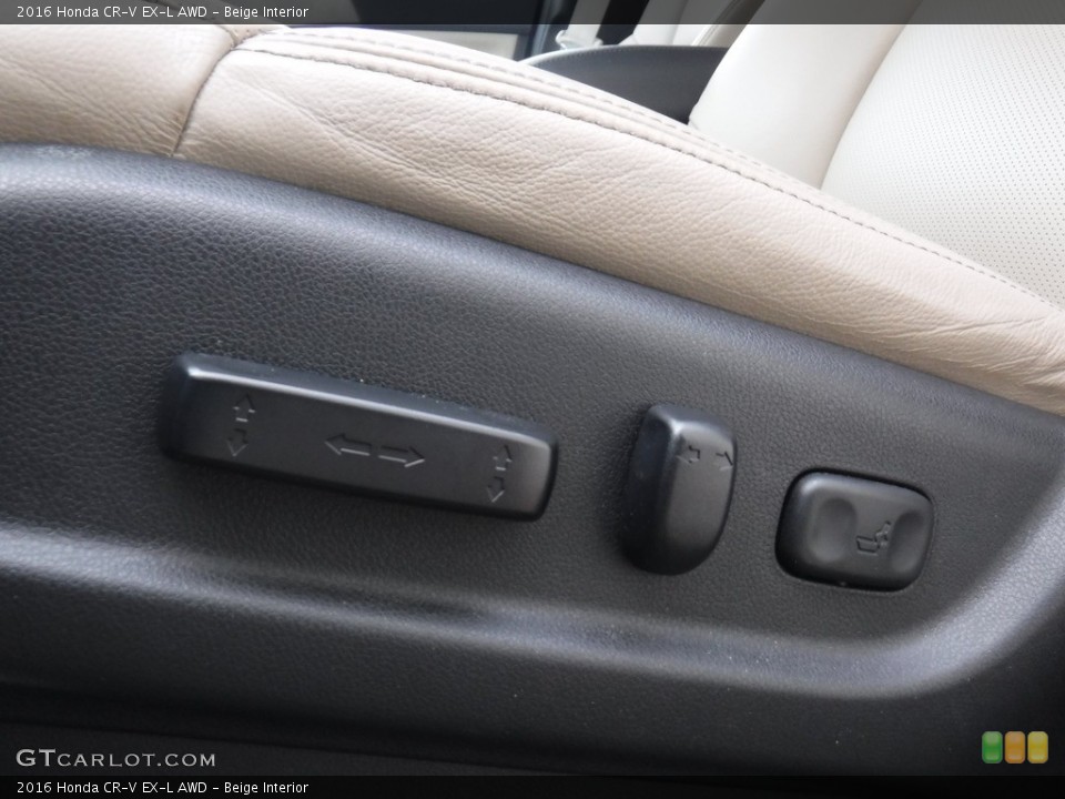 Beige Interior Front Seat for the 2016 Honda CR-V EX-L AWD #142065628