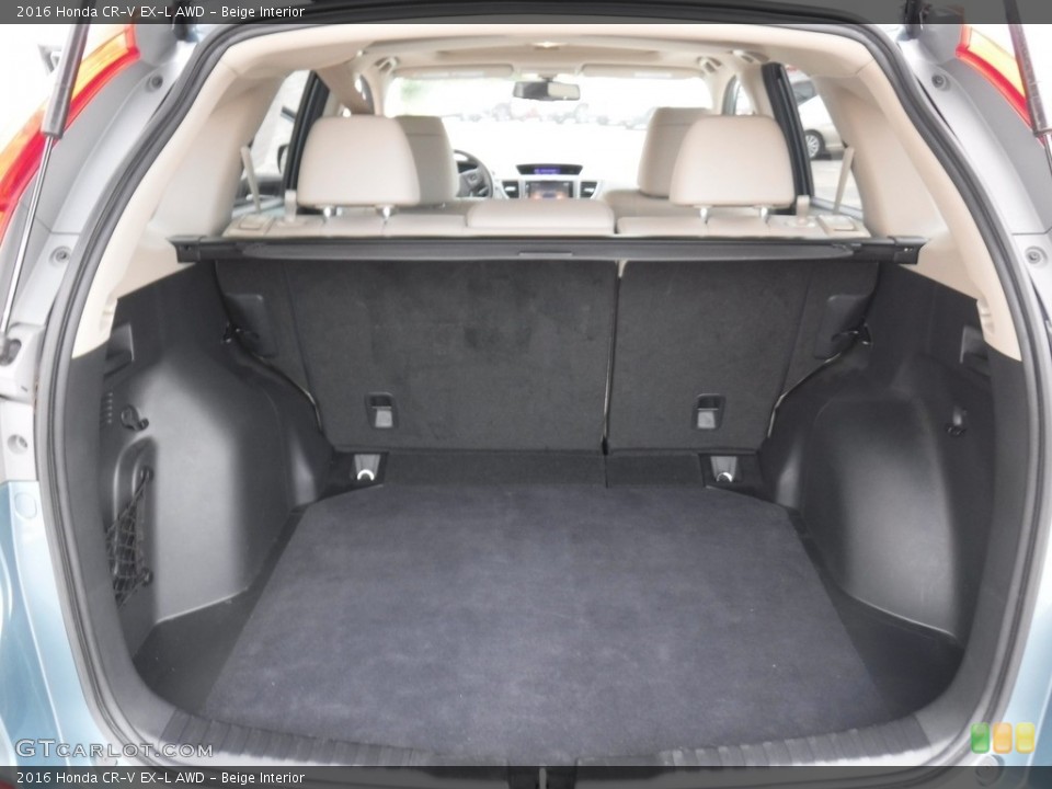 Beige Interior Trunk for the 2016 Honda CR-V EX-L AWD #142065694