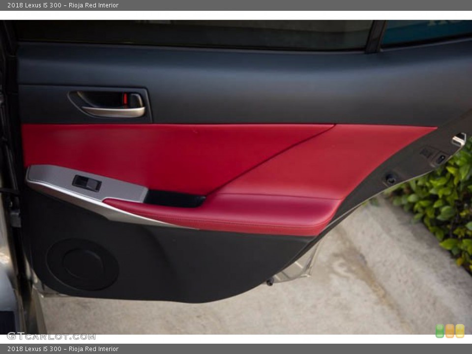 Rioja Red Interior Door Panel for the 2018 Lexus IS 300 #142071944