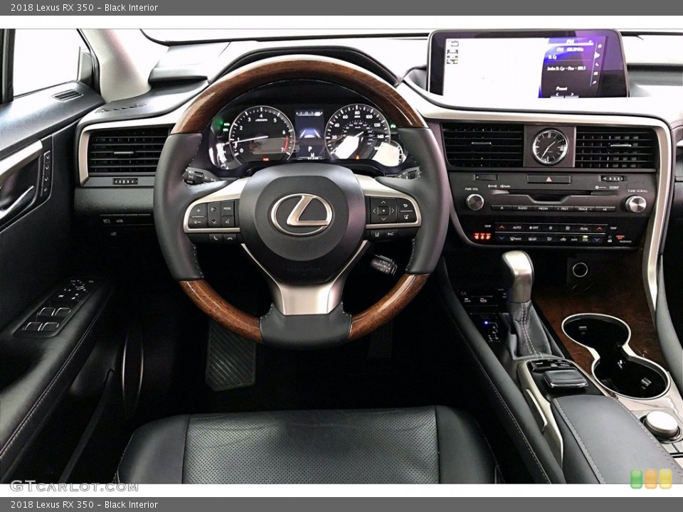 Black Interior Controls for the 2018 Lexus RX 350 #142074893
