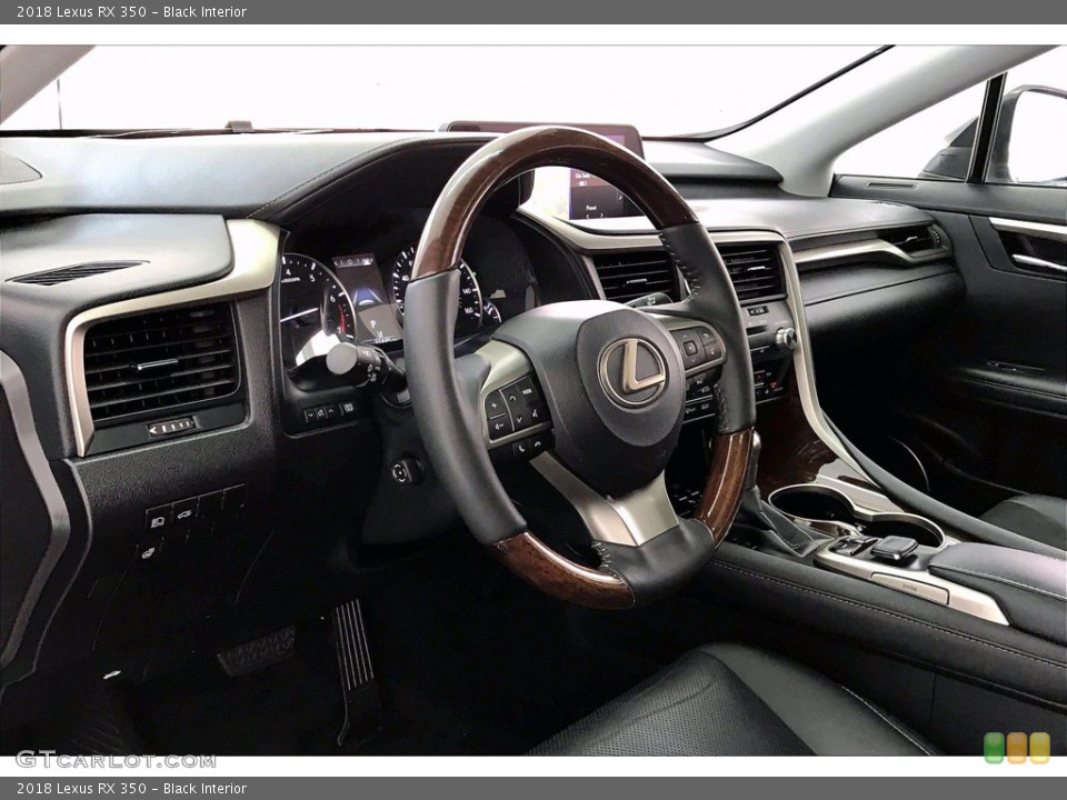 Black Interior Steering Wheel for the 2018 Lexus RX 350 #142075064