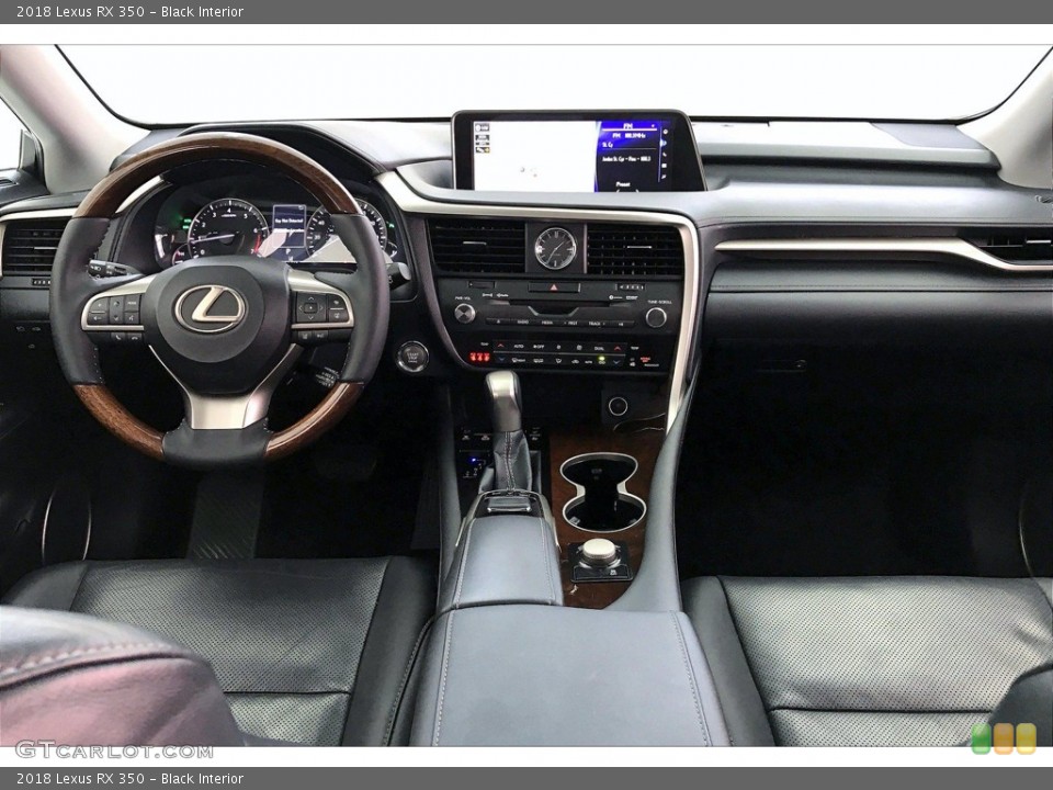 Black Interior Dashboard for the 2018 Lexus RX 350 #142075079