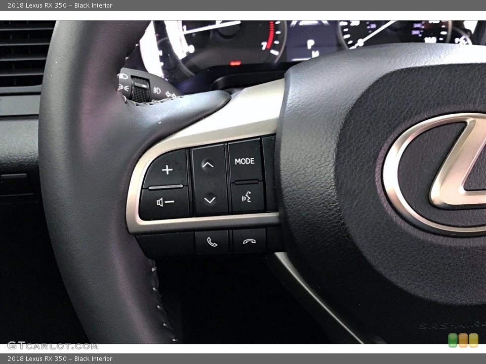 Black Interior Steering Wheel for the 2018 Lexus RX 350 #142075184