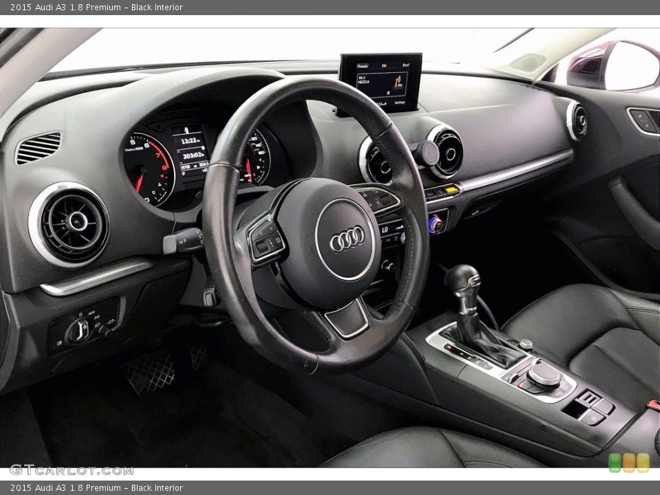 Black Interior Dashboard for the 2015 Audi A3 1.8 Premium #142076282