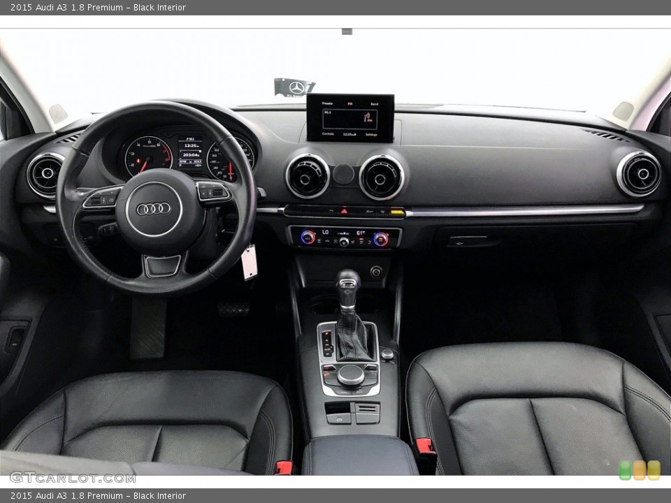Black Interior Dashboard for the 2015 Audi A3 1.8 Premium #142076291